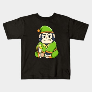 Gorilla Elf Kids T-Shirt